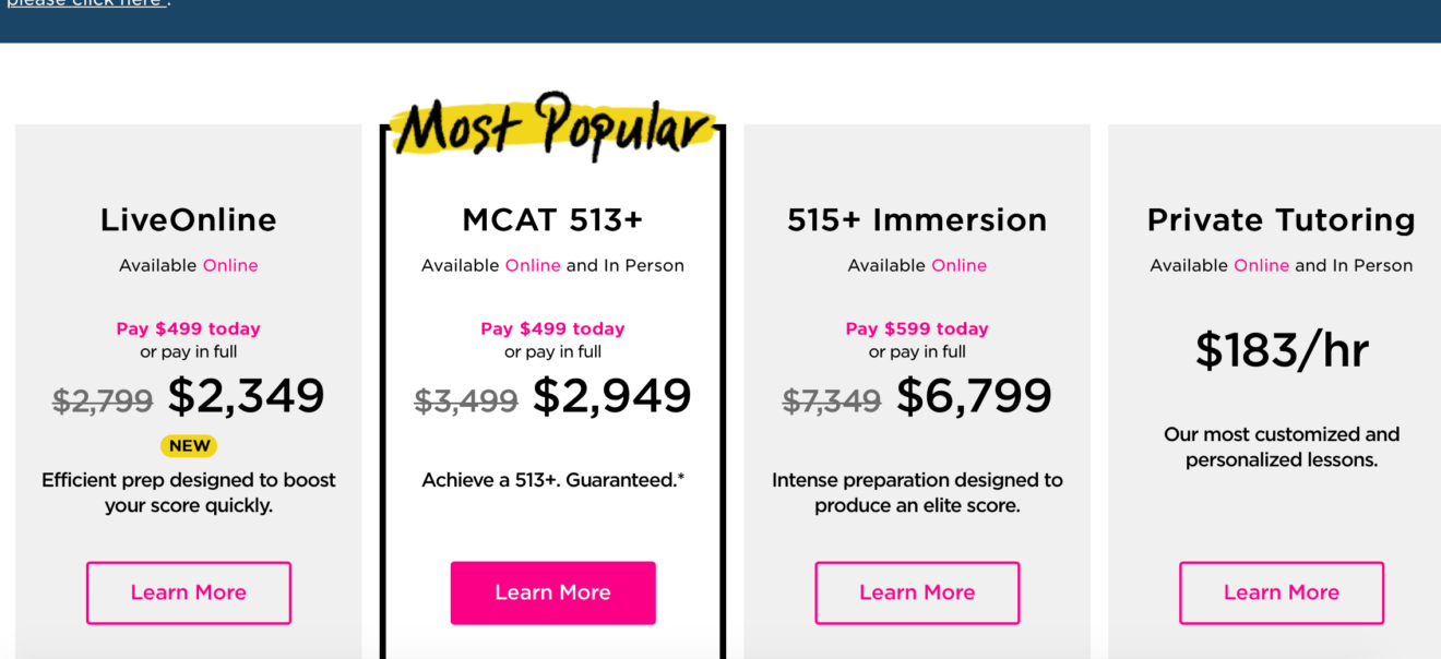 The Princeton Review MCAT Course Review - Fitmedic